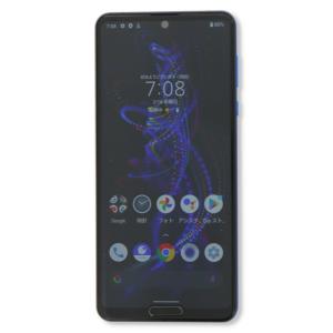 AQUOS R5G 6.5インチ メモリー12GB ストレージ256GB ブラックレイ ソフトバンク