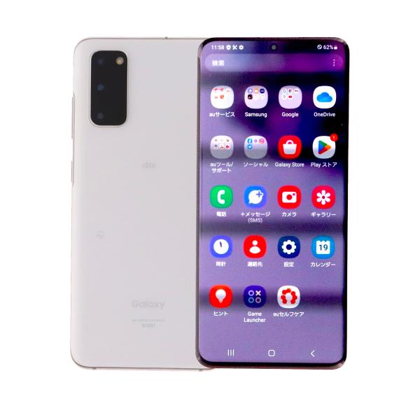 SCG01 Galaxy S20 5G 128GB au SIMロック解除済み 中古 スマホ スマー...