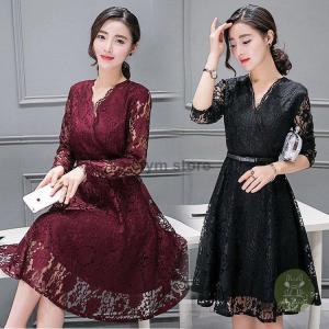 韓国 レディース 総レース ワンピースの商品一覧 通販 Yahoo ショッピング