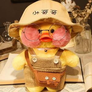 アヒル ぬいぐるみ カワイイ 人形 ソフト おもちゃ 誕生日プレゼント ファンアヒルぬいぐるみ 人形 韓国 小さい かわいい 黄色 子供｜mzk-st