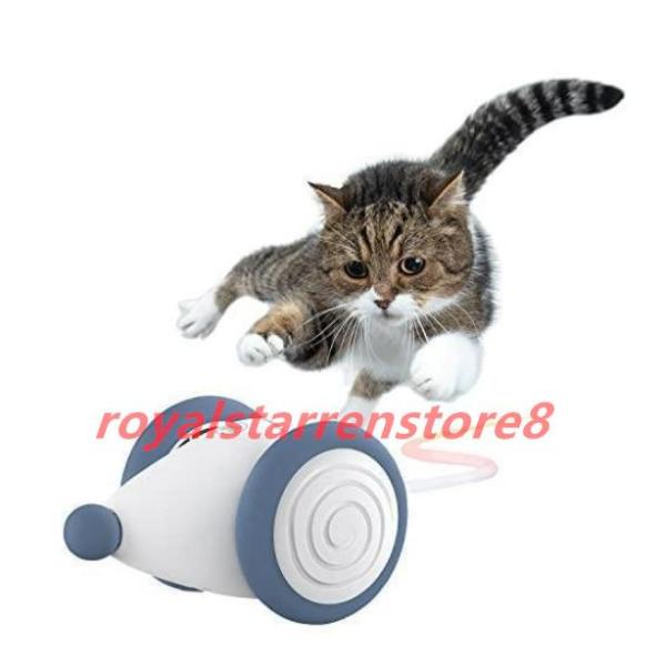 猫ちゃんのイタズラ友だち 猫 おもちゃ ねずみ 自動 ウィキッド・マウス
