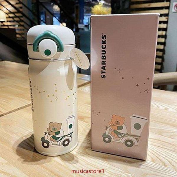 2023新入荷 スターバックス Starbucks 水筒 魔法瓶 ステンレスボトル 水筒 350ml...
