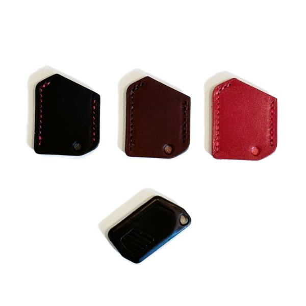 オリジナルキーフォブレザーケース オーサーアラーム イグラ デジタルイモビライザー 本革 リモコンケ...