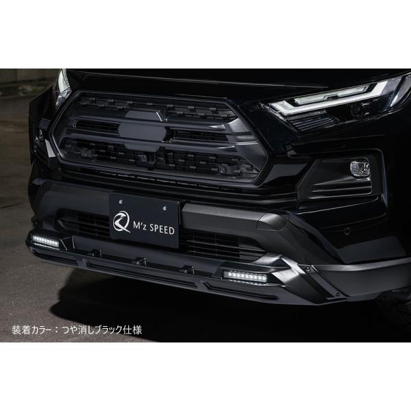 【つや消しブラック仕様】[50系 RAV4 Adventure]クロスライン フロントバンパーガード...