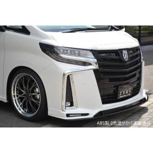 M'z SPEED 【未塗装品】[30系アルファード 後期 G/X]グレースライン