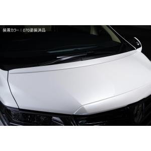 M'z SPEED 【未塗装品】[30系アルファード]グレースライン ボンネット