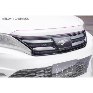 トヨタ（TOYOTA） トヨタ純正 漆黒メッキフードモール (ブラックメッキ