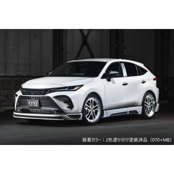 【2色塗り分け塗装済品】[80系 ハリアー 前期]ラヴライン フロント・サイド・リアセット (ABS...