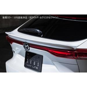 80ハリアーZ用 新品ハイマウント付ルーフスポイラープラチナホワイトパール089 80ハリアーZ用 新品ハイマウント付ルーフスポイラープラチナ