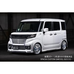 M'z SPEED 【単色塗装済品】[MK53Sスペーシアカスタム]グレースライン