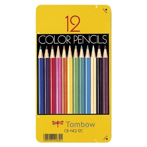 A-4901991016321 トンボ鉛筆 色鉛筆　１２色ＮＱ