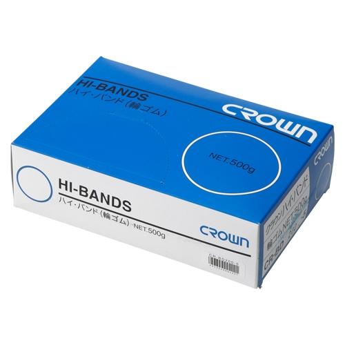 A-4953349004221 クラウン ハイバンド（輪ゴム）箱入　５００ｇ