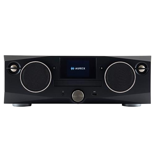 AX-XSS100-K 東芝 CD／FMワイヤレススピーカーシステム ブラック AUREX（オーレッ...