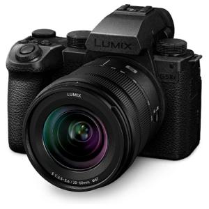 DC-S5M2XK パナソニック LUMIX S5IIX ミラーレス一眼カメラ ブラック 標準ズーム...