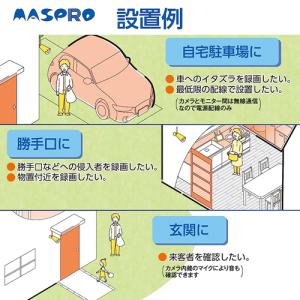 EP2WCFL マスプロ電工 防犯カメラ 10...の詳細画像2
