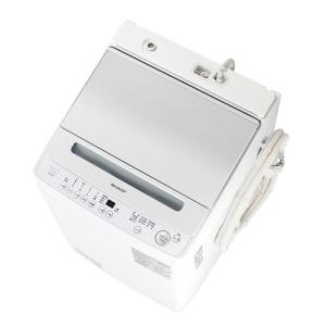 SHARP（シャープ） ES-GE6D-T 6kg 全自動洗濯機 ブラウン系 : 家電の