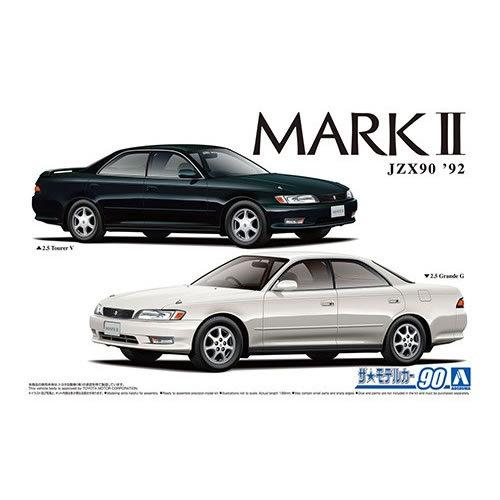 H-4905083061466 アオシマ 1／24 トヨタ JZX90 マークIIグランデ／ツアラー...