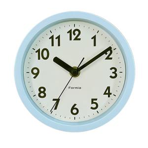 HIC-005W-BU 保土ヶ谷電子販売 インテリア掛時計 ブルー アナログ