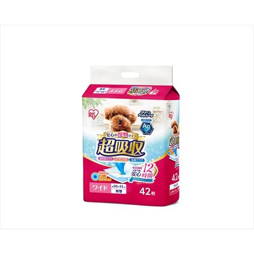 I-4967576482097 アイリスオーヤマ  超吸収ペットシーツ　ワイド４２枚