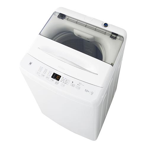 JW-U55B-W ハイアール 5.5kg 全自動洗濯機 ホワイト