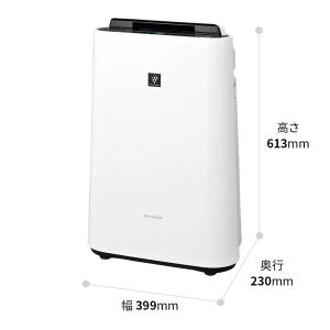 KC-S50-W シャープ 加湿空気清浄機 プ...の詳細画像1