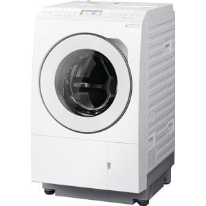 NA-LX125CL-W パナソニック 洗濯12.0kg 乾燥6.0kg ドラム式洗濯乾燥機 左開き マットホワイト トリプル自動投入搭載｜n-chacha