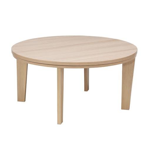 NICORO-R80E-NA ユアサ 円形こたつテーブル リビングコタツ ニコロR80E(NA) ナ...