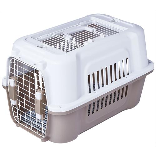 P-4903588275913 ペティオ 犬猫用キャリー 2ドア タフハウスキャリー アイボリー M
