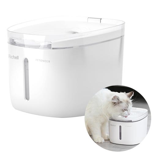 P-4945680560405 リッチェル ペットニア フレスコ ミニ プラス スマート給水器 水循...