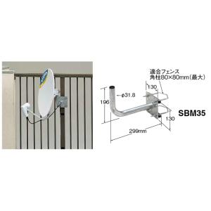 SBM35 マスプロ サイドベース BS・CS...の詳細画像1