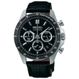 SEIKO（セイコー） 腕時計 セイコー/ クロノグラフ 10気圧防水 レザー