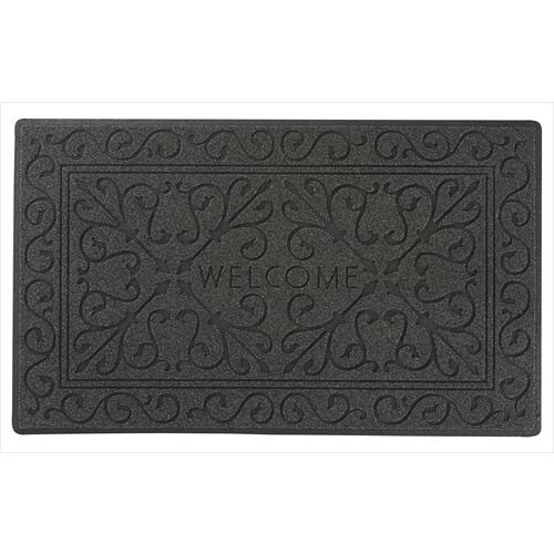 Y-4903180126880 山崎産業 ソフテップマット　リッチアイロン　＃３　グレー