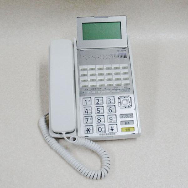 【中古】HI-24F-TELPFA 日立/HITACHI MX-01 24ボタンアナログ停電電話機【...