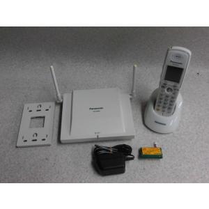 【中古】VB-W411 + VB-W460 Panasonic ラ・ルリエ 2.4Gカラーデジタルコードレス電話機セット｜n-denpans