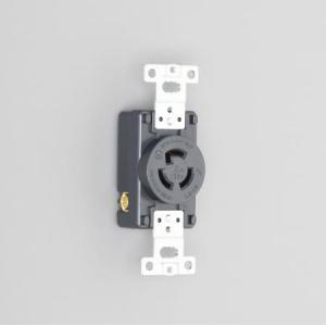 アメリカン電機 引掛形埋込コンセント接地2P30A250V 3320-L6 引掛形 埋込コンセント 接地2P30A250V 3320-L6 アメリカン電機
