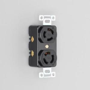 アメリカン電機 3320-L6 埋込コンセント 接地形2P 30A 250V