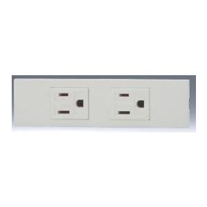 神保電器　ＳＷカバー、コンセント　ソリッドグレー色　他 神保電器 【NKシリーズ】【 KAG-1504 SG ソリッドグレー 】家具・機器