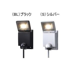 オプテックス LA-12(BL) ブラック LEDセンサーライトON/OFFタイプ LED１灯型｜n-denservice