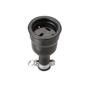 明工社【MH2874】設備工事用配線器具 2P 20A 250V 引掛埋込コンセント