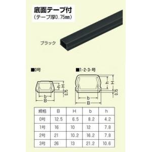 未来工業 PML-2WT 2号プラモール カベ白 （テープ付）全長（1m）【10本