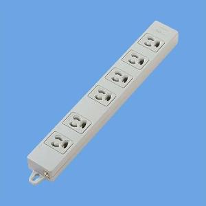 ハーネス用OAタップ 接地2P15A125V抜け止め 3m6コ口グレー WFA6636HG パナソニック ハーネス用OAタップ 接地2P15A 125V 抜け止め4コ口