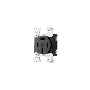 WF 1220BK 2P20A埋込コンセント　57個 Panasonic（パナソニック） パナ 2P20A 埋込コンセント(ブラック