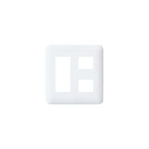 パナ ラウンド コンセントプレート (5コ用)(ホワイト)　WTF7005W (F)【ゆうパケット可...