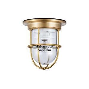 松本船舶 1-DK-G 1号デッキゴールド 真鍮 おしゃれ ポーチ 玄関