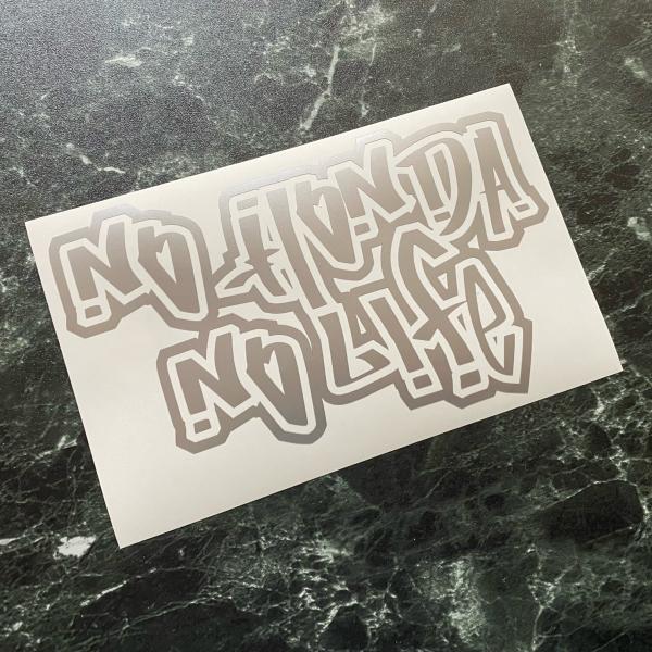 NO HONDA NO LIFE カッティングステッカー ノーホンダノーライフ ホンダ HONDA ...