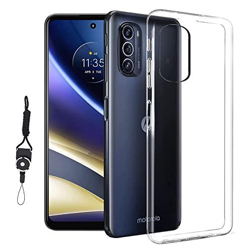 moto g52j 5G ケース クリア カバー 全透明 TPU 耐衝撃、黄変防止、上質TPU、気泡...