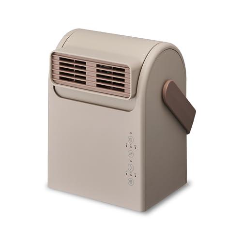 上を向く大風量 ドウシシャ セラミックヒーター 運転調節 2段階+送風 切タイマー 転倒OFFスイッ...