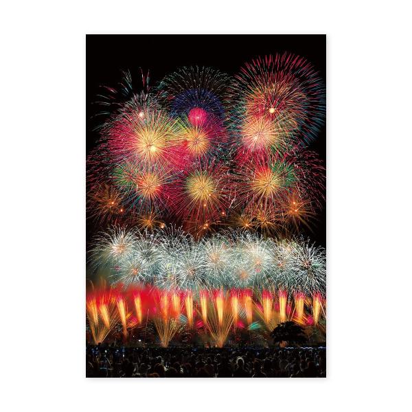 長岡花火　ポストカード　この空の花　 150mm x 105mm　はがきサイズ　手紙　オフィシャルグ...