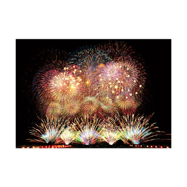 長岡花火　ポストカード 故郷はひとつ  150mm x 105mm はがきサイズ　手紙　オフィシャル...