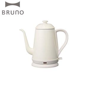 BRUNO ステンレスデイリーケトル 1.0L ホワイト BOE072-WH ブルーノ D2404))｜n-kitchen